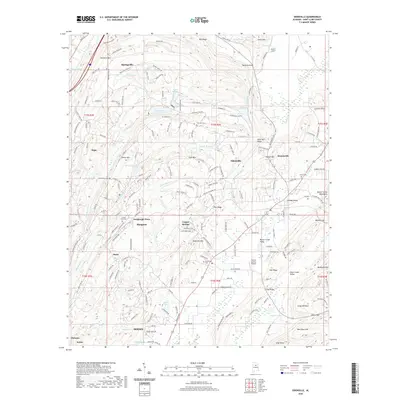 2020 Map of Odenville, 2020 Print