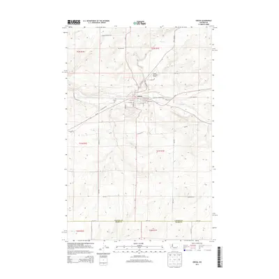 2013 Map of Odessa, 2013 Print
