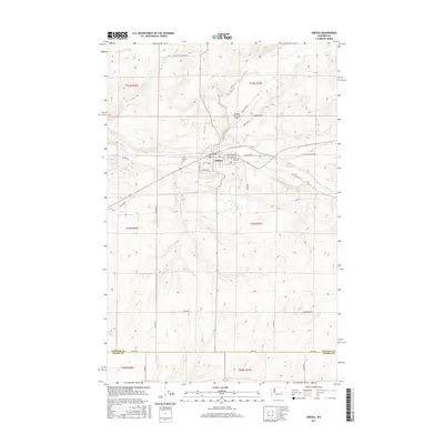 2017 Map of Odessa, 2017 Print