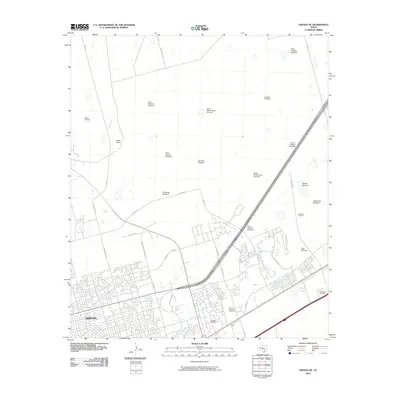 2010 Map of Odessa NE, 2010 Print