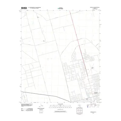 2010 Map of Odessa NW, 2010 Print