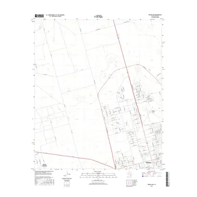2016 Map of Odessa NW, 2016 Print