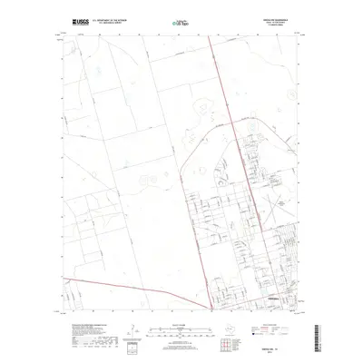 2019 Map of Odessa NW, 2019 Print
