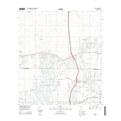 2015 Map of Odessa, 2015 Print