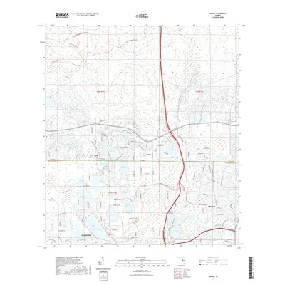 2021 Map of Odessa, 2021 Print