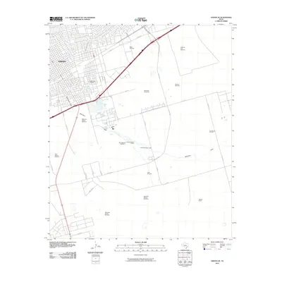 2010 Map of Odessa SE, 2010 Print