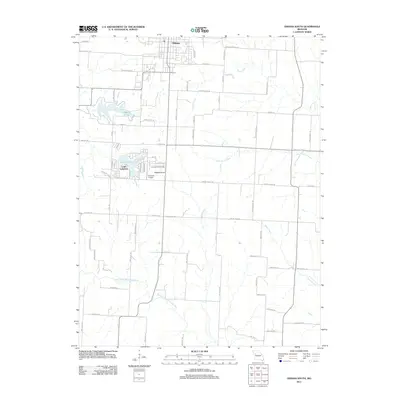 2011 Map of Odessa South, 2011 Print