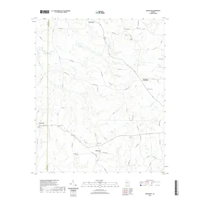2020 Map of Odessadale, 2020 Print