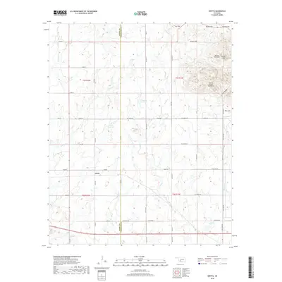 2018 Map of Odetta, 2018 Print