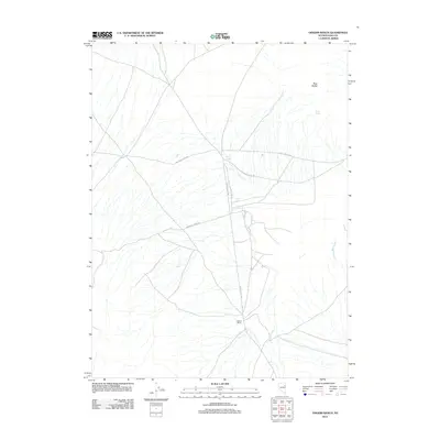 2012 Map of Odgers Ranch, 2012 Print