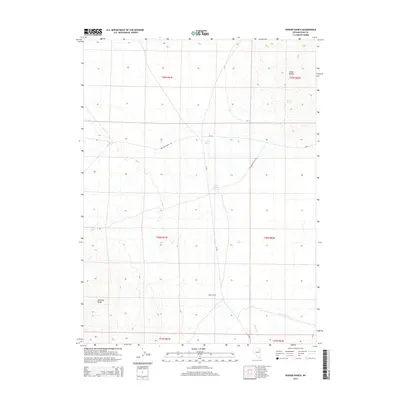 2015 Map of Odgers Ranch, 2015 Print