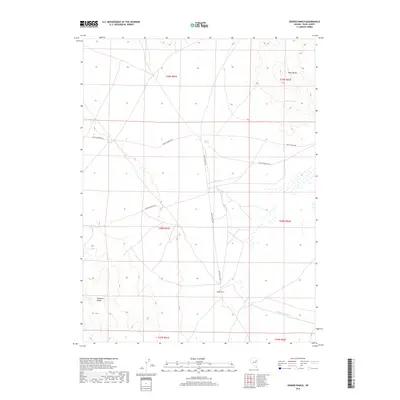 2018 Map of Odgers Ranch, 2018 Print