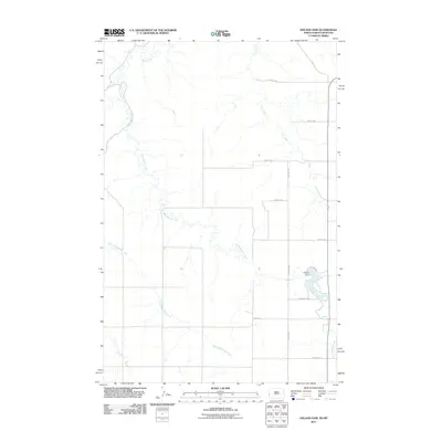 2011 Map of Odland Dam, 2011 Print
