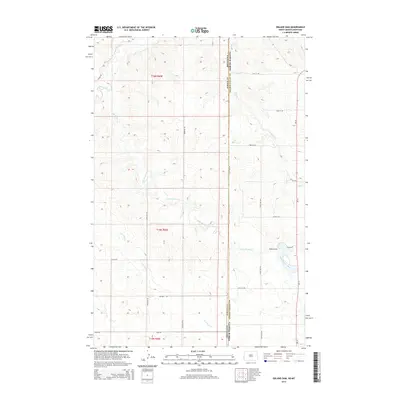 2014 Map of Odland Dam, 2014 Print