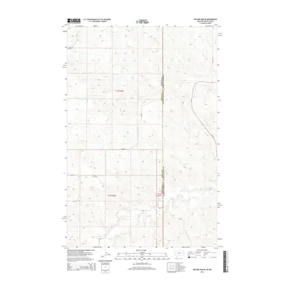 2014 Map of Odland Dam NE, 2014 Print