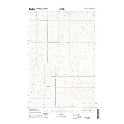 2014 Map of Odland Dam NW, 2014 Print