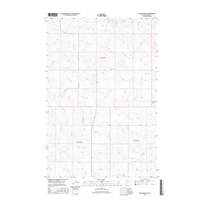 2017 Map of Odland Dam NW, 2017 Print