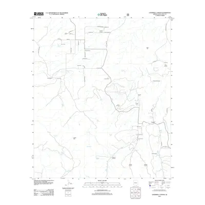 2012 Map of O'Donnell Canyon, 2012 Print