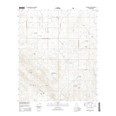 2014 Map of O'Donnell Canyon, 2014 Print