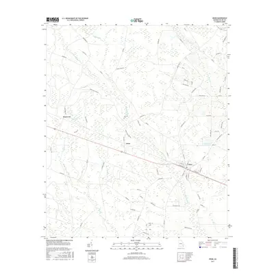 2017 Map of Odum, 2017 Print