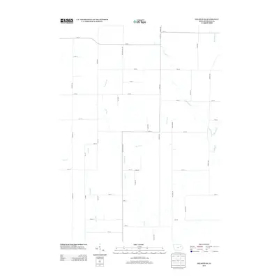 2013 Map of Oelwein SE, 2013 Print