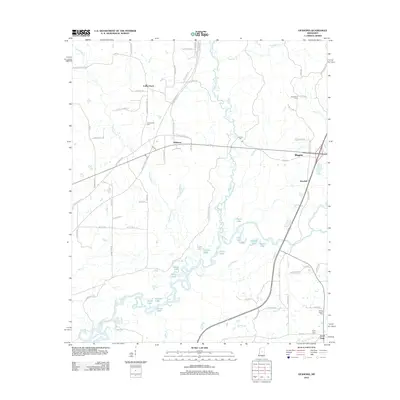 2012 Map of Ofahoma, 2012 Print