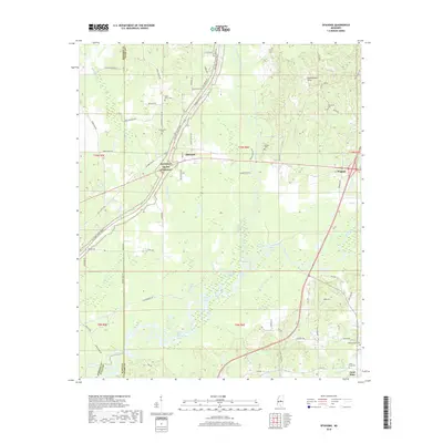 2018 Map of Ofahoma, 2018 Print