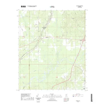 2020 Map of Ofahoma, 2020 Print