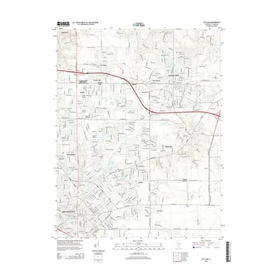 2015 Map of O'Fallon, 2015 Print