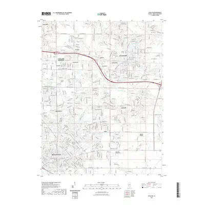2021 Map of O'Fallon, 2021 Print