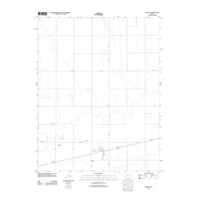 2012 Map of Offerle, 2012 Print