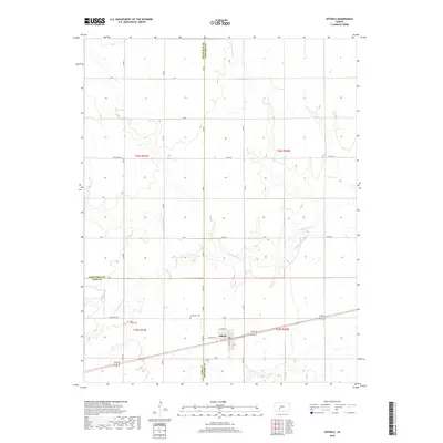 2018 Map of Offerle, 2018 Print