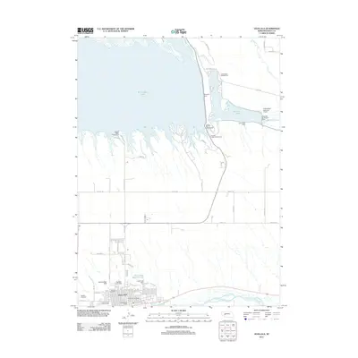 2012 Map of Ogallala, 2012 Print