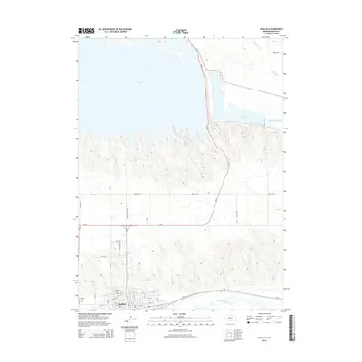 2014 Map of Ogallala, 2014 Print