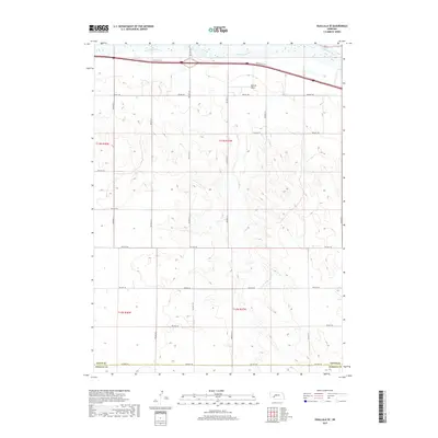 2017 Map of Ogallala SE, 2017 Print