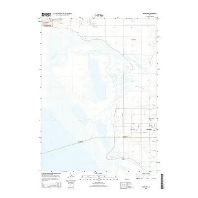 2014 Map of Ogden Bay, 2014 Print