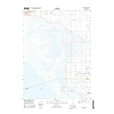 2017 Map of Ogden Bay, 2017 Print
