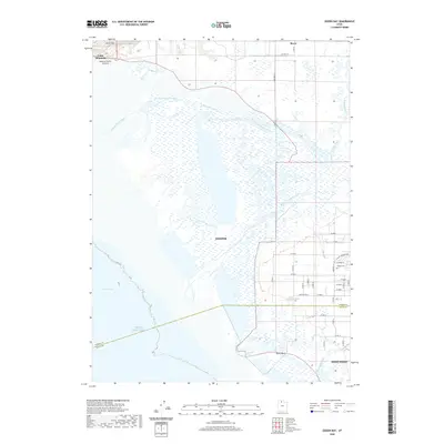 2020 Map of Ogden Bay, 2020 Print