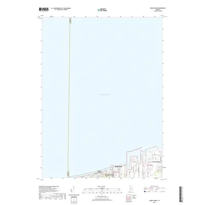 2019 Map of Ogden Dunes, 2019 Print