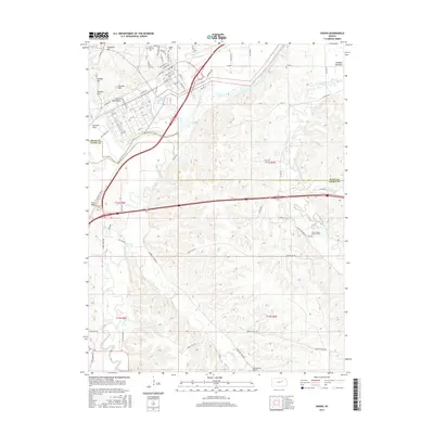 2015 Map of Ogden, 2015 Print