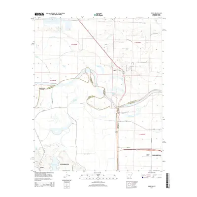 2014 Map of Ogden, 2014 Print