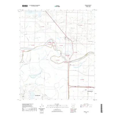 2020 Map of Ogden, 2020 Print