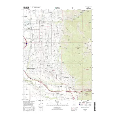 2017 Map of Ogden, 2017 Print