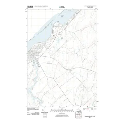 2011 Map of Ogdensburg East, 2011 Print
