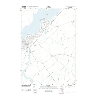 2013 Map of Ogdensburg East, 2013 Print