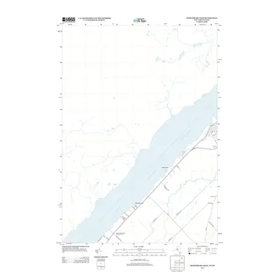 2013 Map of Ogdensburg West, 2013 Print