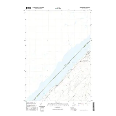 2016 Map of Ogdensburg West, 2016 Print