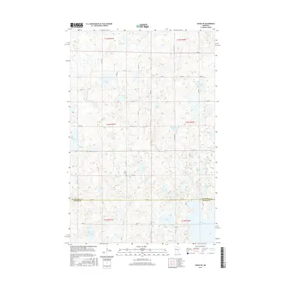 2016 Map of Ogema NE, 2016 Print