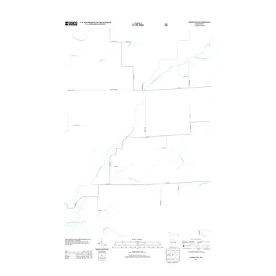 2013 Map of Ogema NW, 2013 Print