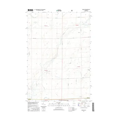 2015 Map of Ogema NW, 2015 Print